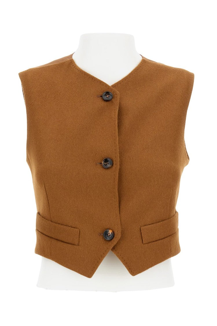 Max Mara Camelwool Vest Edda