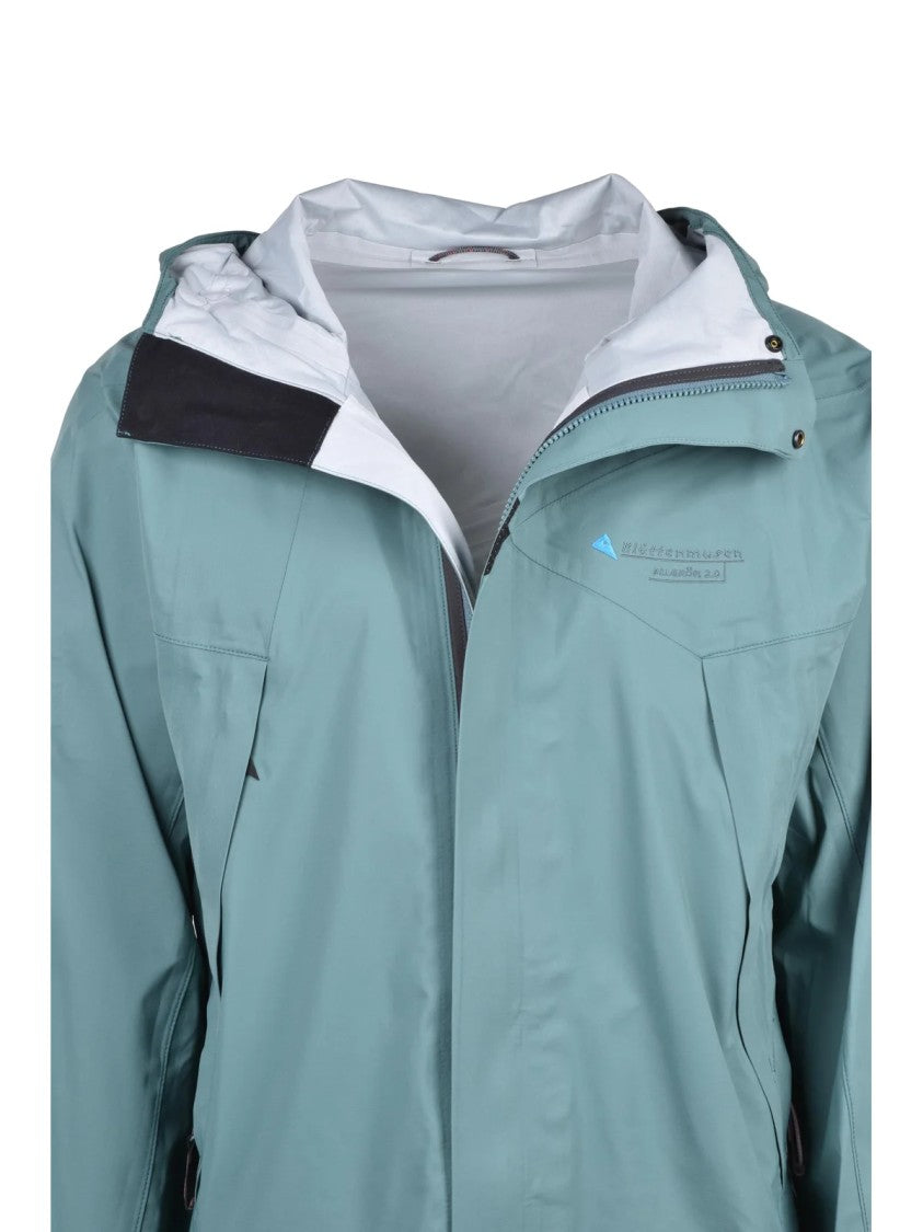 Klattermusen Green Technical Polyamide Waterproof Jacket