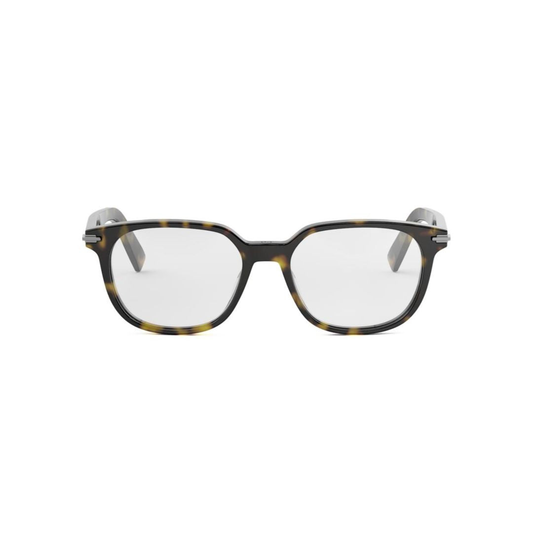 Dior Blacksuito S25i Tortoiseshell Square Frame Eyeglasses