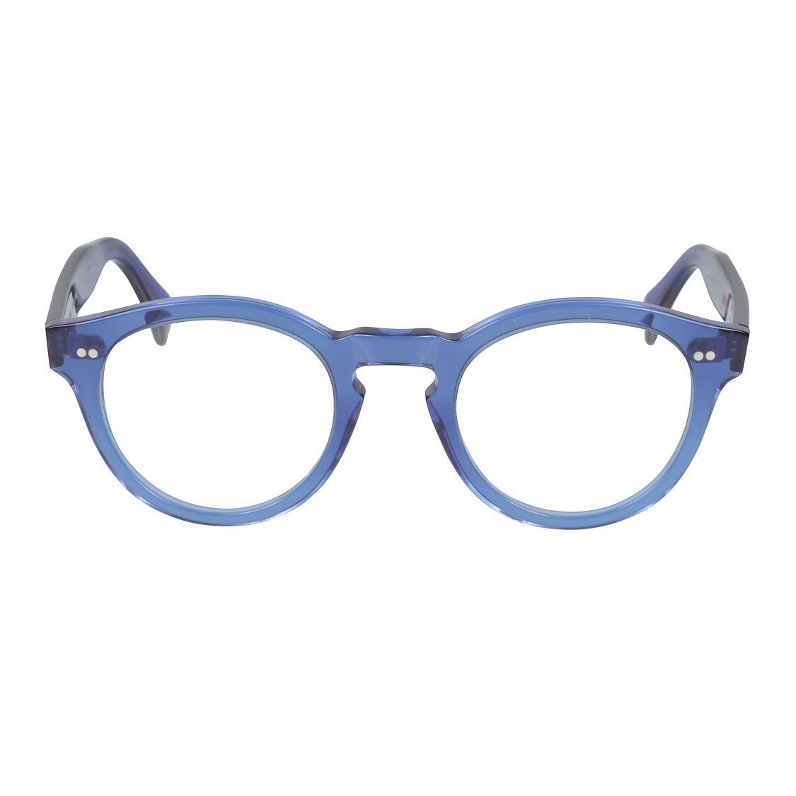 Kador Tony-K Translucent Blue Rounded Frame Sunglasses With Gradient Effect