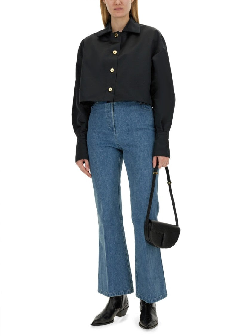 Patou Flare Fit Jeans With High Waist