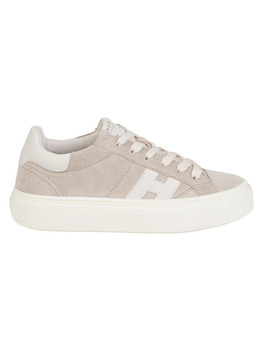 Hogan H705 Low Top Mutton Leather Sneakers