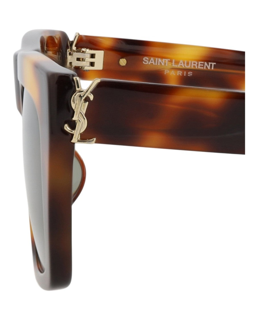 Saint Laurent Square-Frame Recycled Acetate Sunglasses
