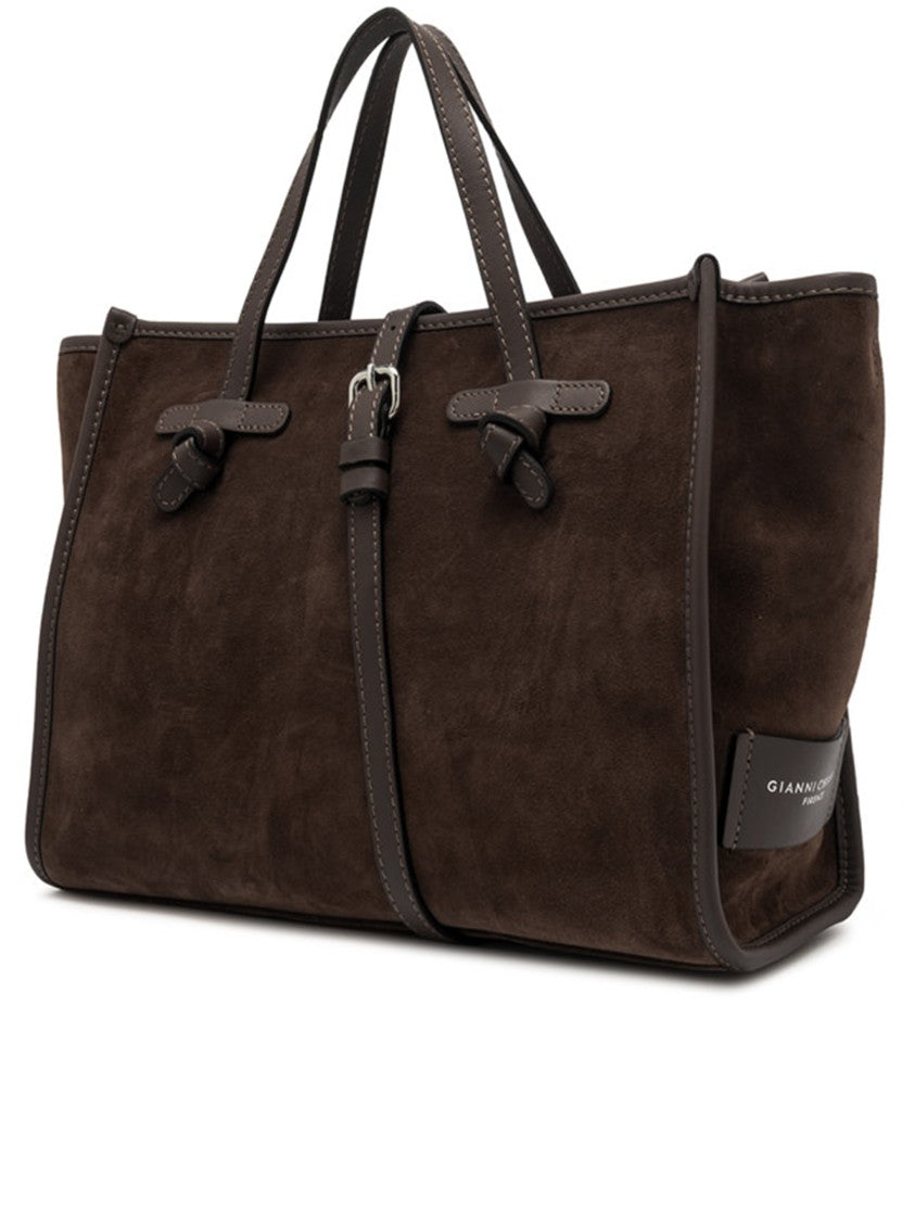 Gianni Chiarini Miss Marcella 32 Suede Rectangular Tote