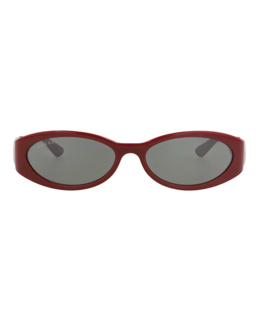 Gucci Round-Frame Injection Sunglasses