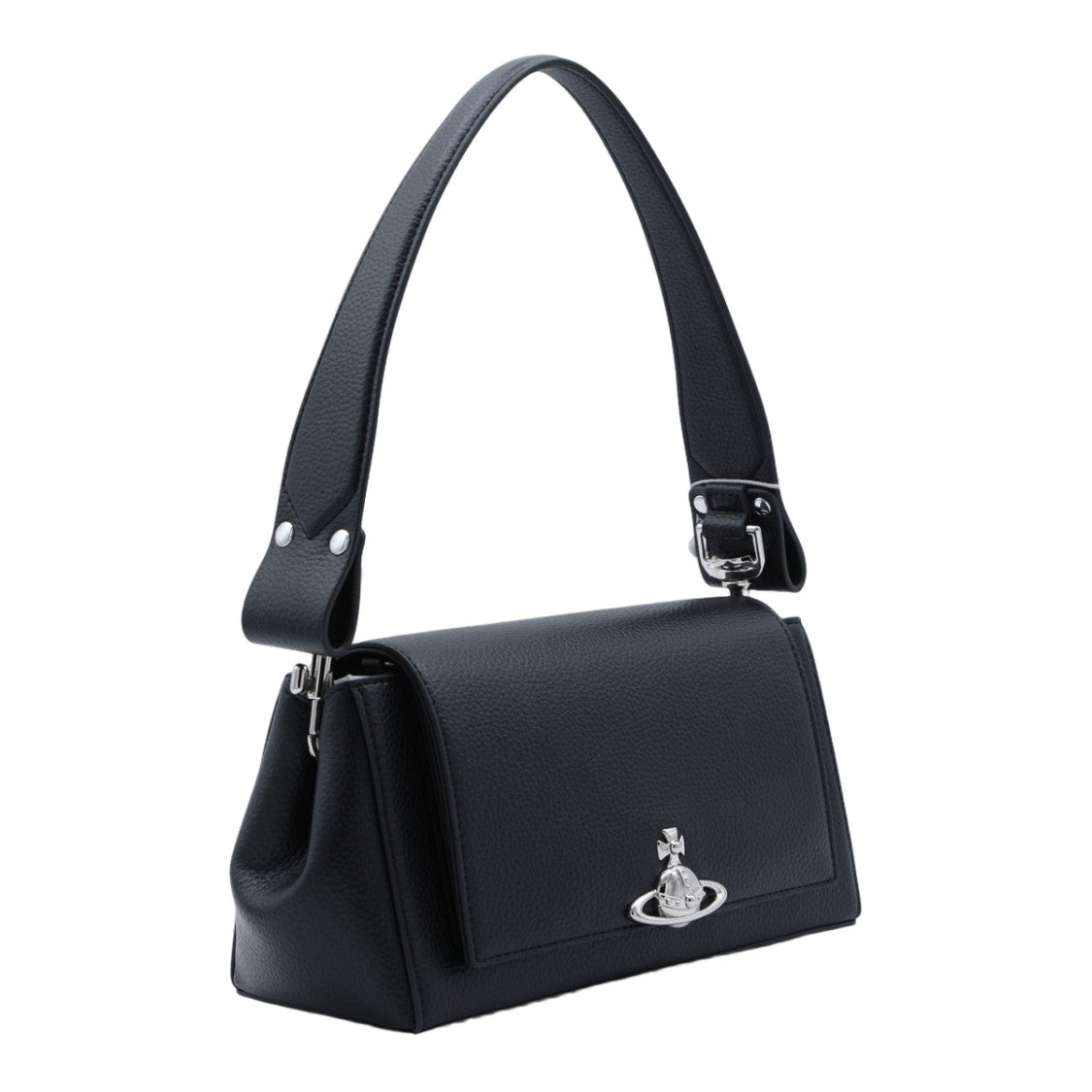 Vivienne Westwood Structured Black Handbag
