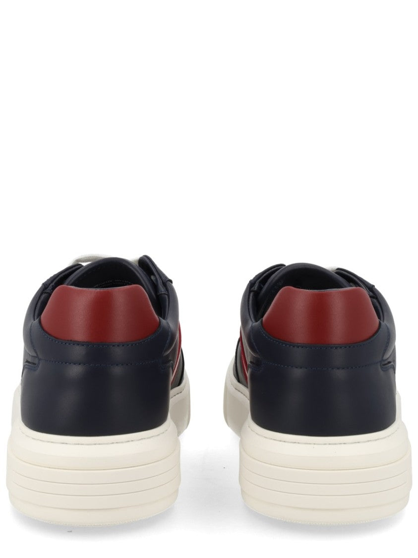 Bally Deep Navy Lift Low-Top Sneakers