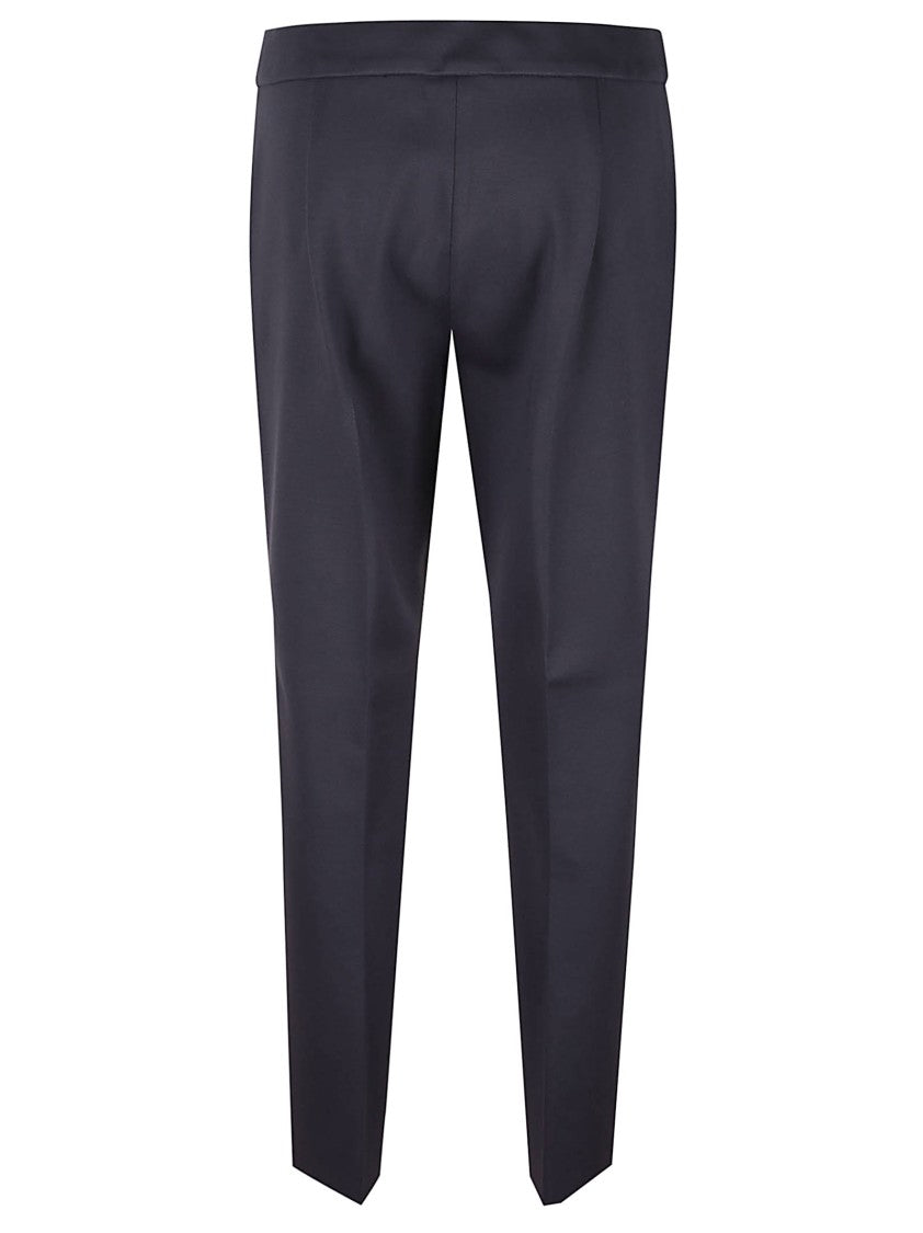 Max Mara Tailored Straight-Leg Pants With High Waist And Refined Finish
