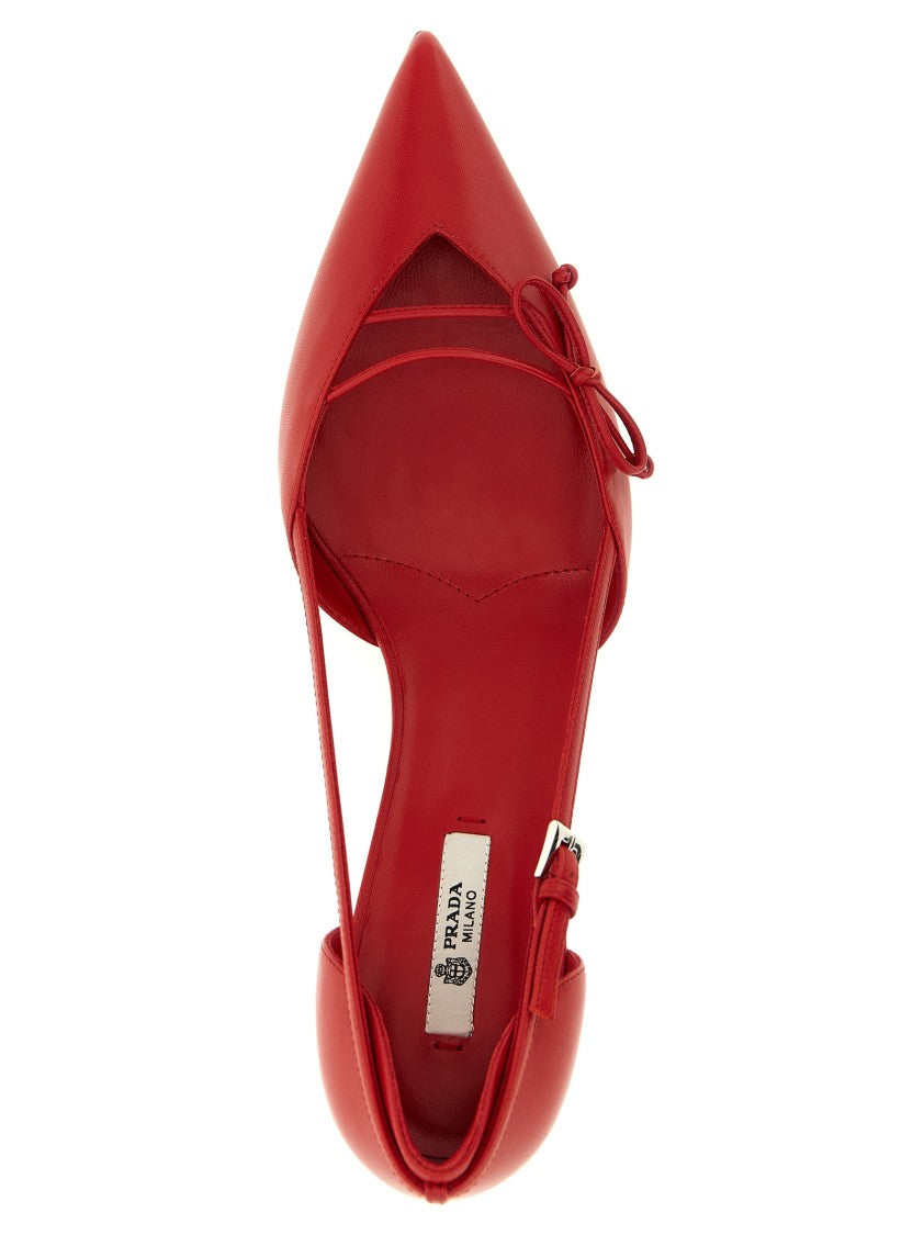 Prada Open Pumps At The Sides