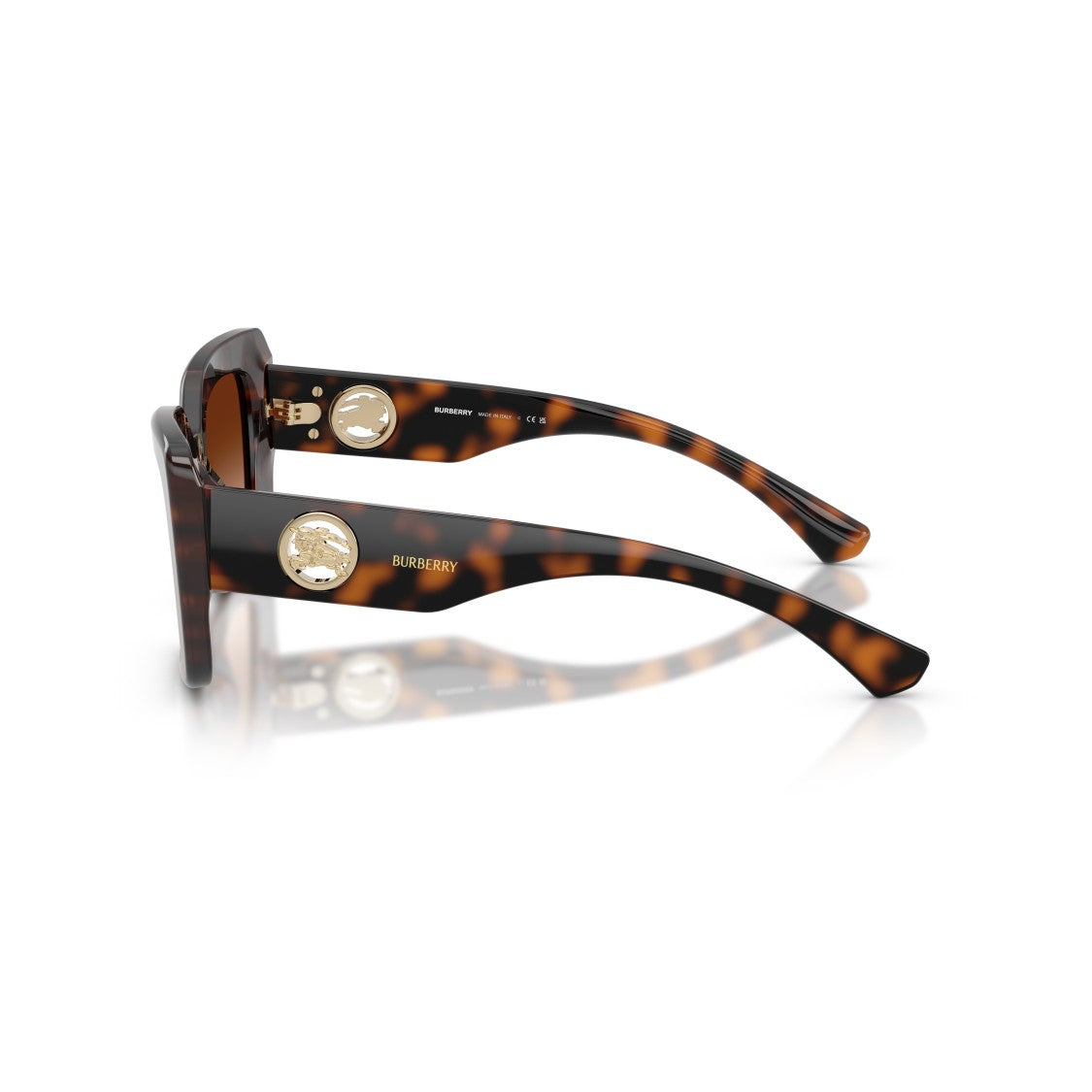 Burberry 0Be4476 Bold Oversized Tortoiseshell Sunglasses
