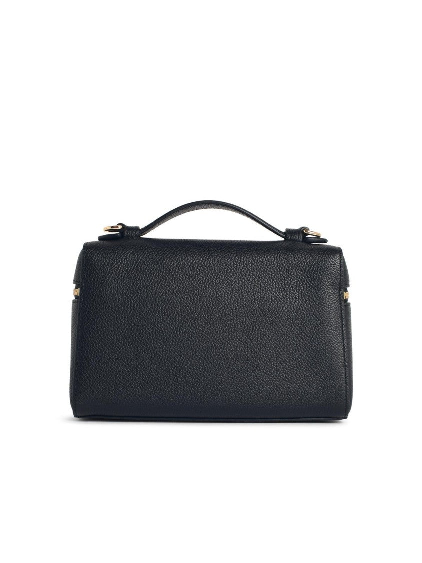 Tory Burch Romy Slim Mini' Bag With Black Leather Top Handle