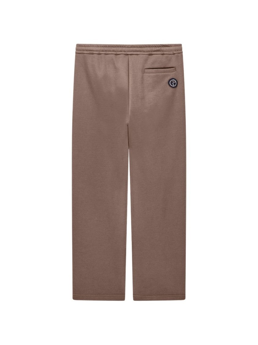Giorgio Armani Relaxed Fit Contrasting Drawstring Pants