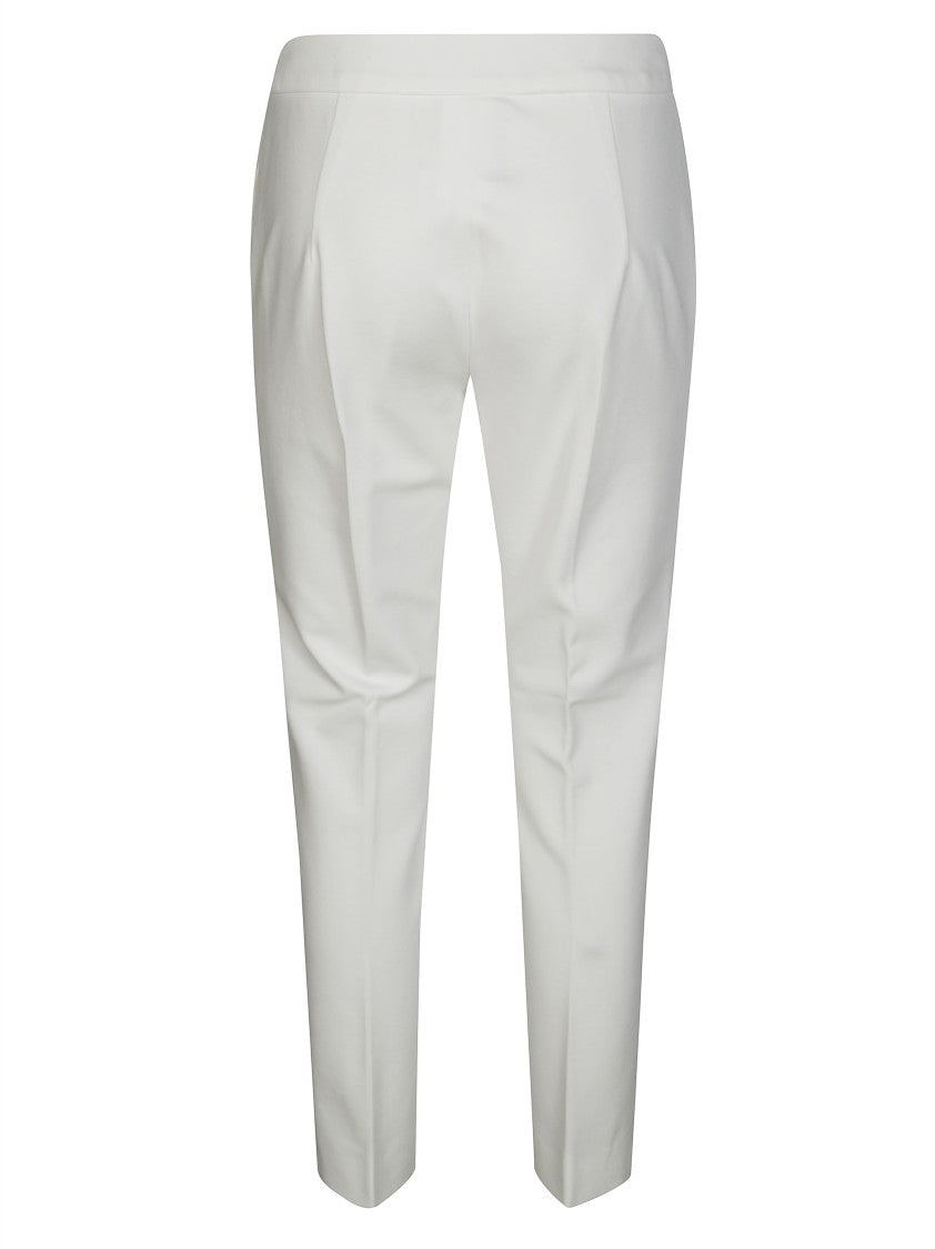 Max Mara Straight-Leg Tailored Pants With Structured Waistband