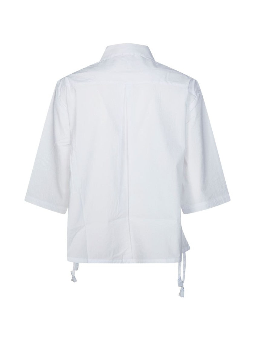 Liu Jo White Chest Pocket Buttoned Shirt