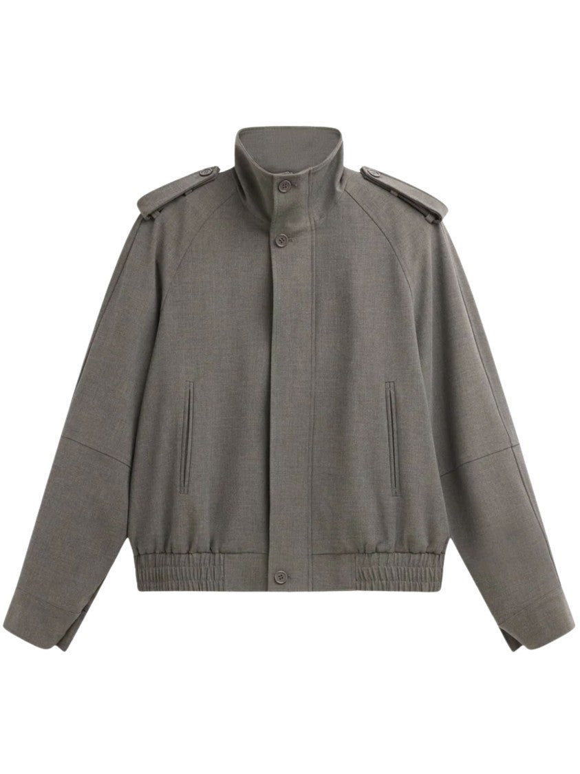 The Frankie Shop Viscose Kelly Jacket With High Collar