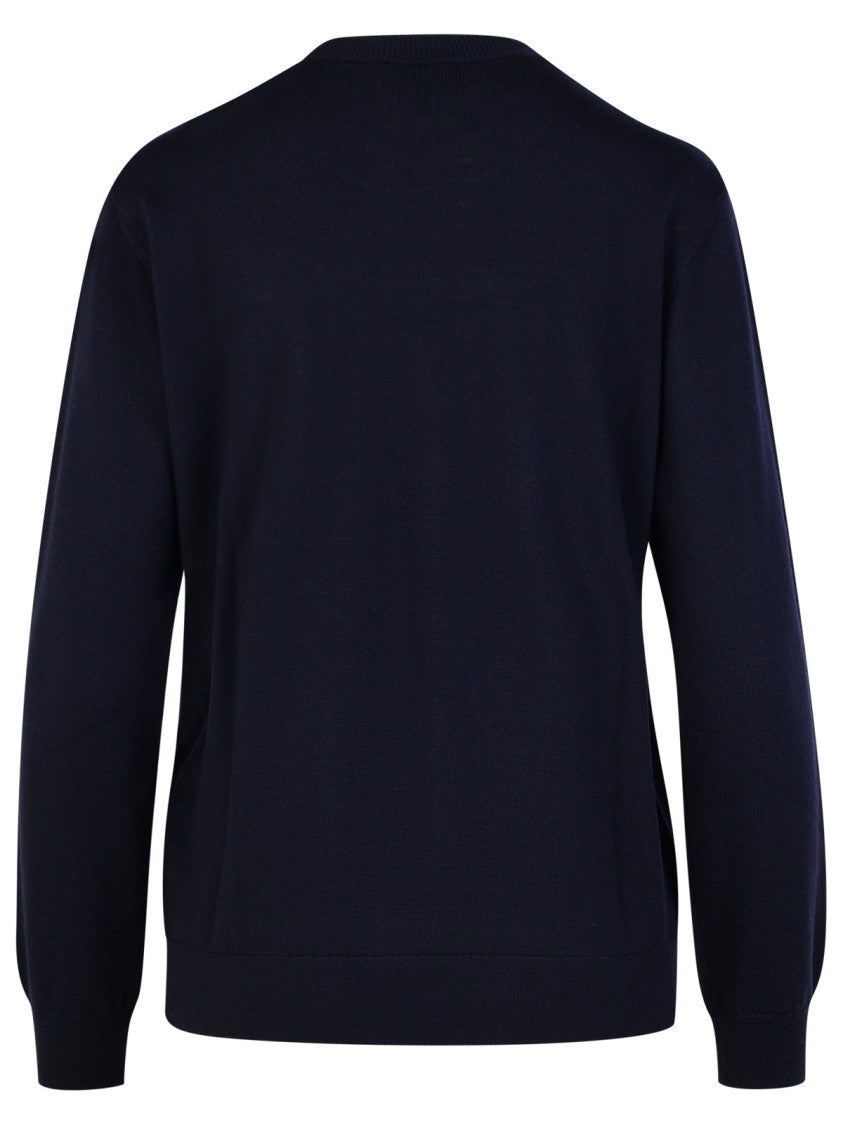 A.P.C. Philo' Navy Wool Sweater