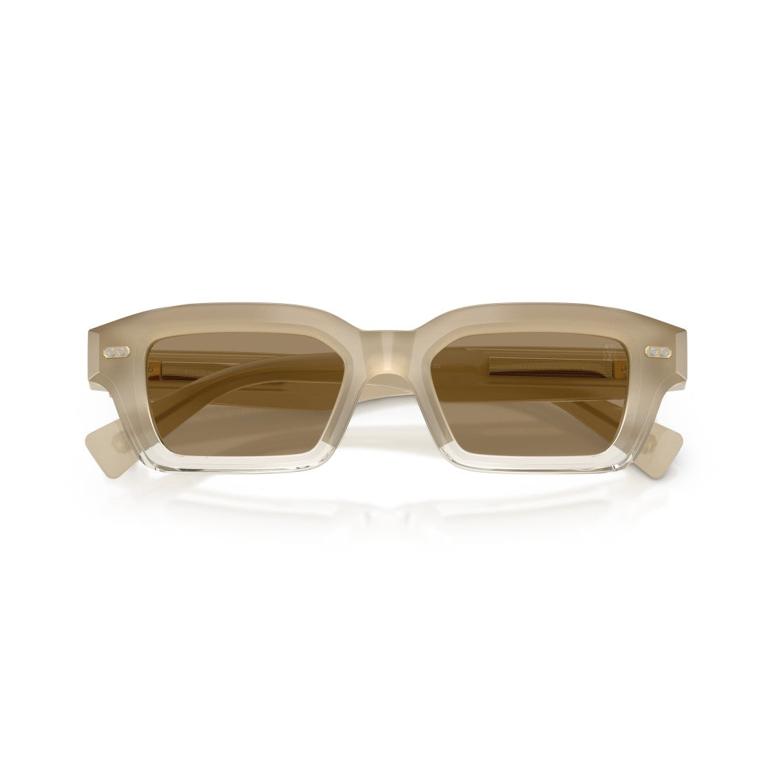 Brunello Cucinelli 0Bc4019s Rectangular Acetate Sunglasses With Gradient Lenses