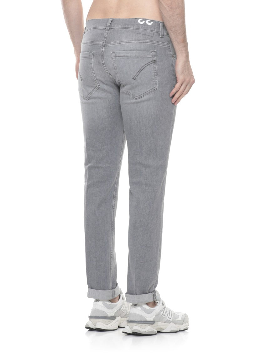 Dondup Grey George Cotton Trousers