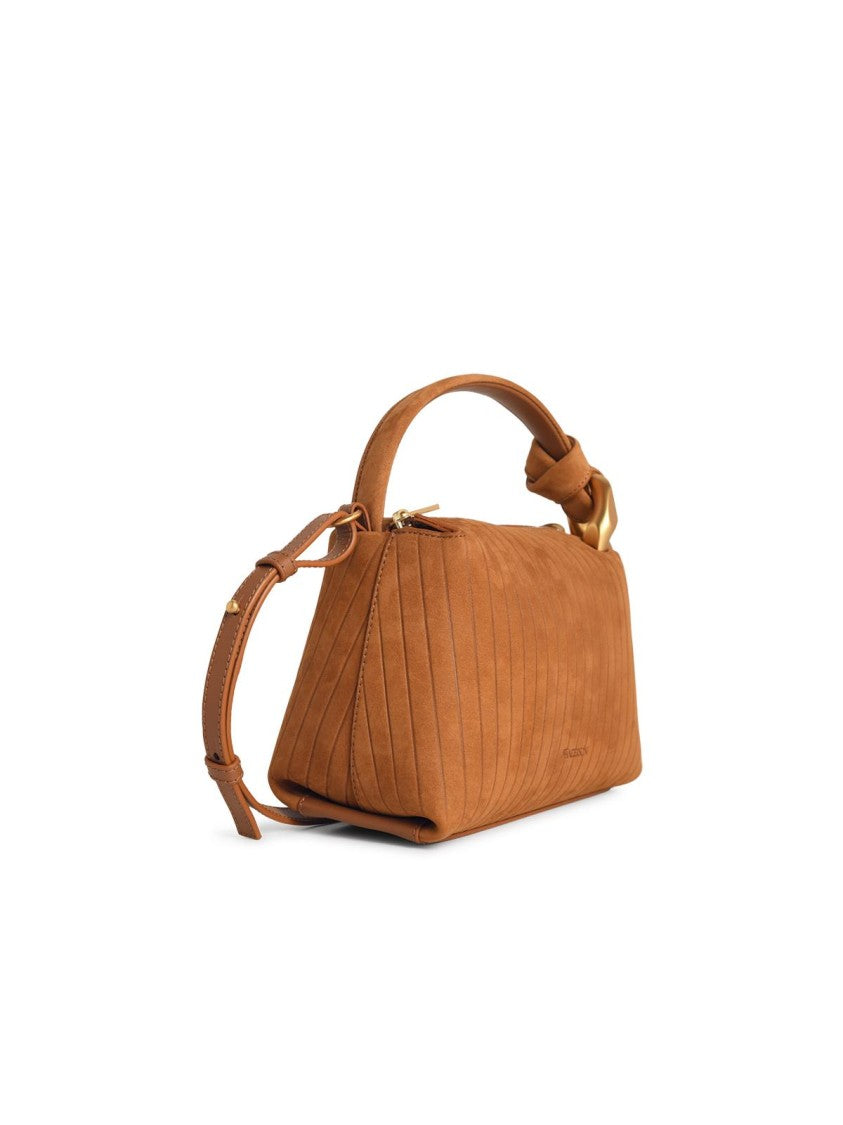 J. W. Anderson Small 'Corner' Caramel Suede Bag