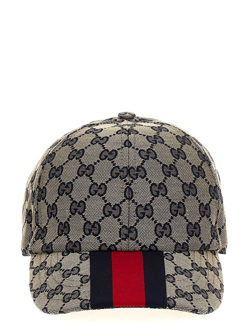Gucci Gg Pattern Fabric Cap