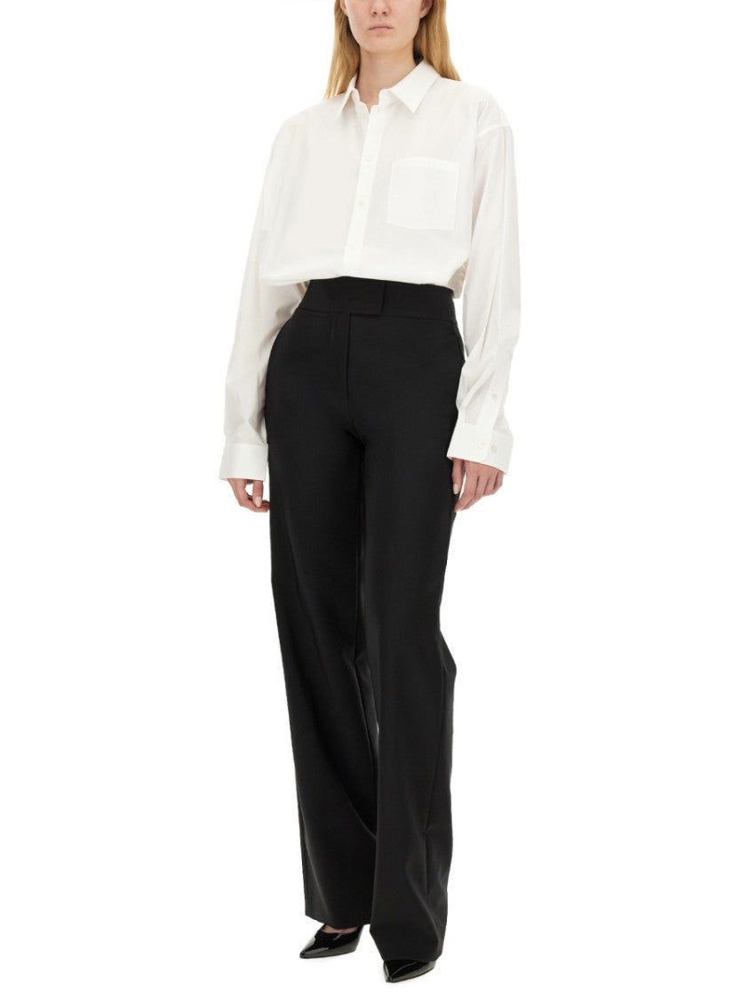 Helmut Lang White Oversized Cotton Shirt