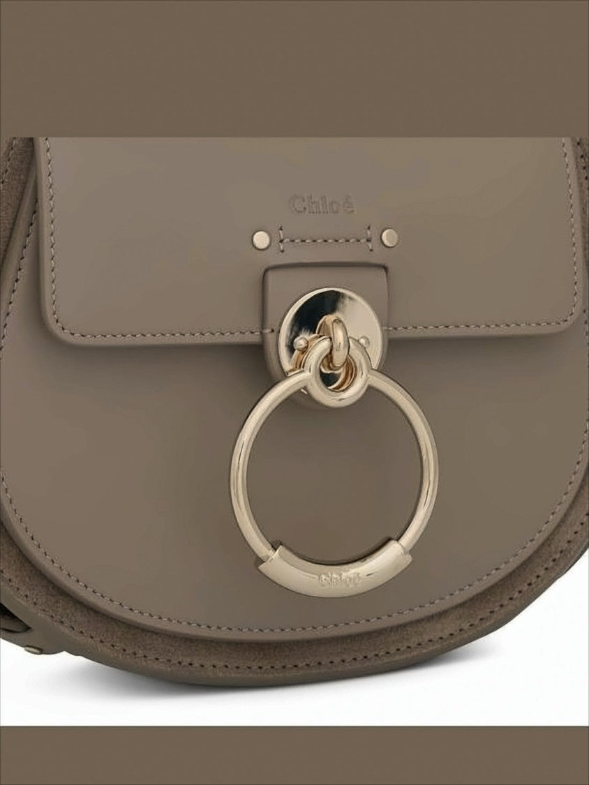 Chloé Structured Cow Leather Crossbody Bag