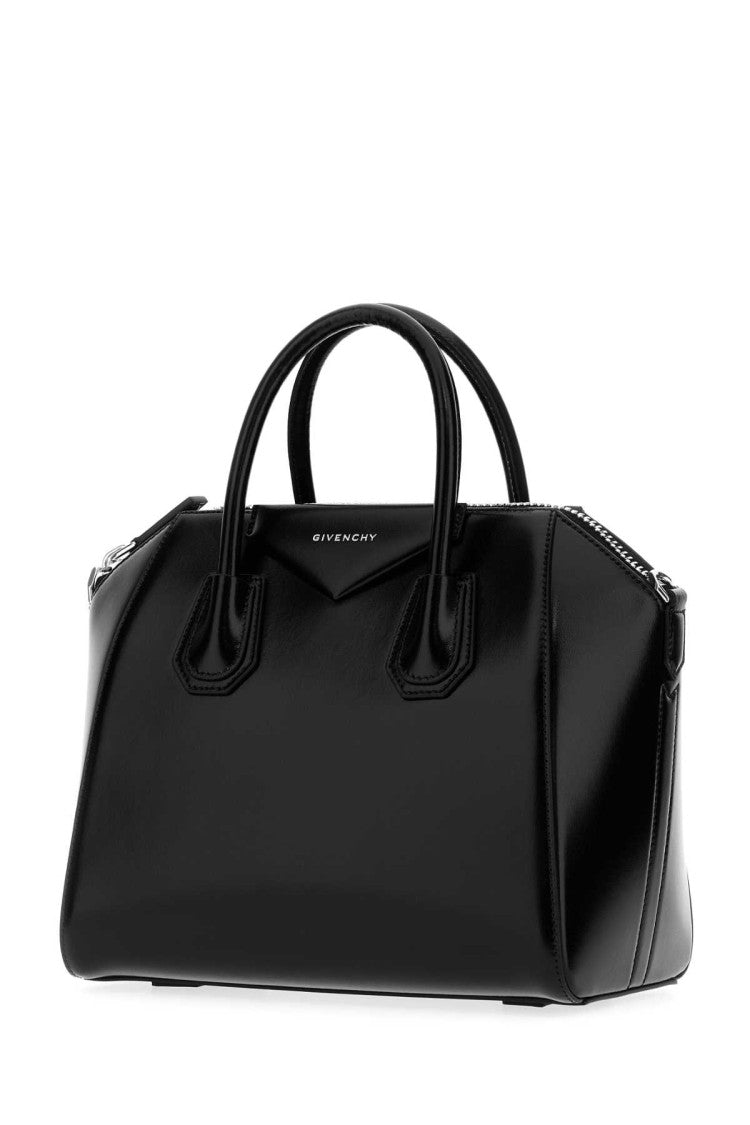 Givenchy Black Leather Small Antigona Handbag
