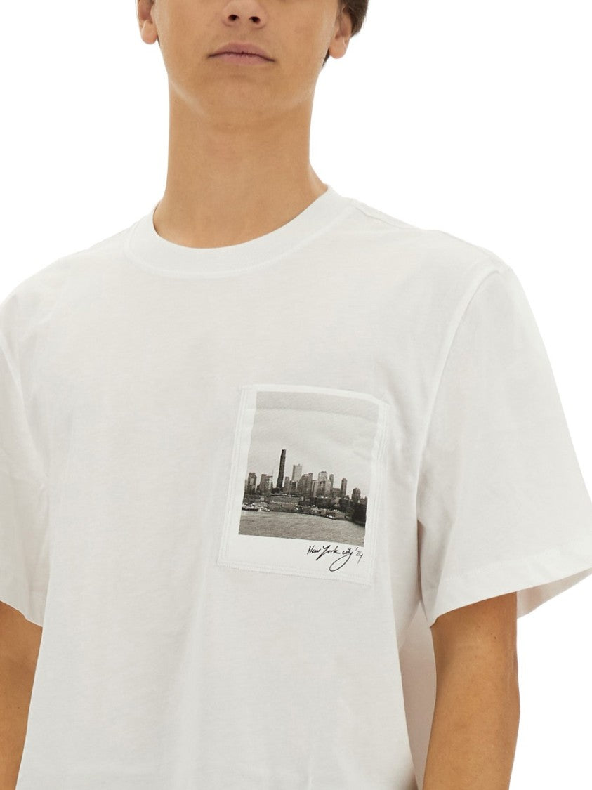 Helmut Lang Skyline Graphic T-Shirt