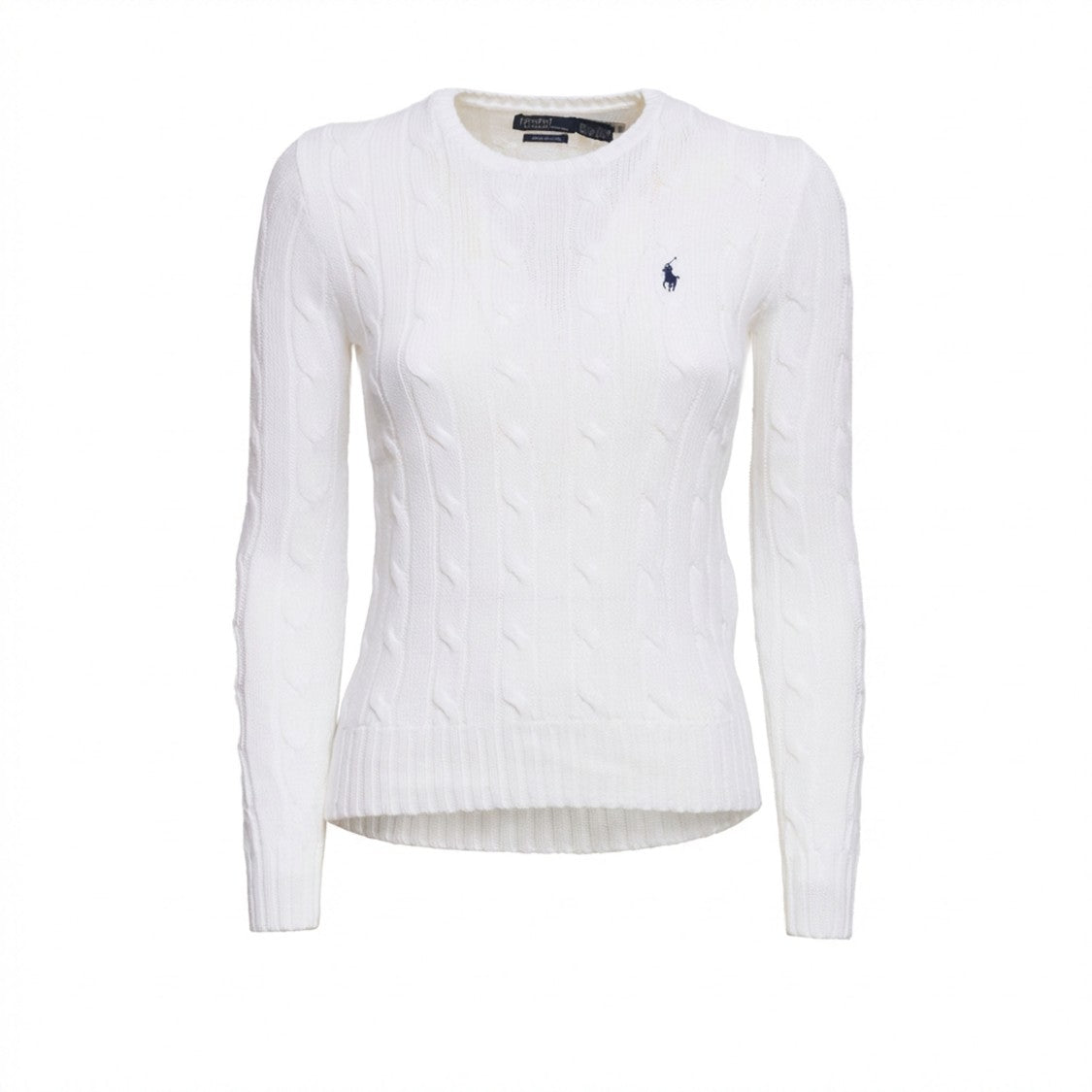 Polo Ralph Lauren Pima Cotton Cable Knit Crewneck Sweater