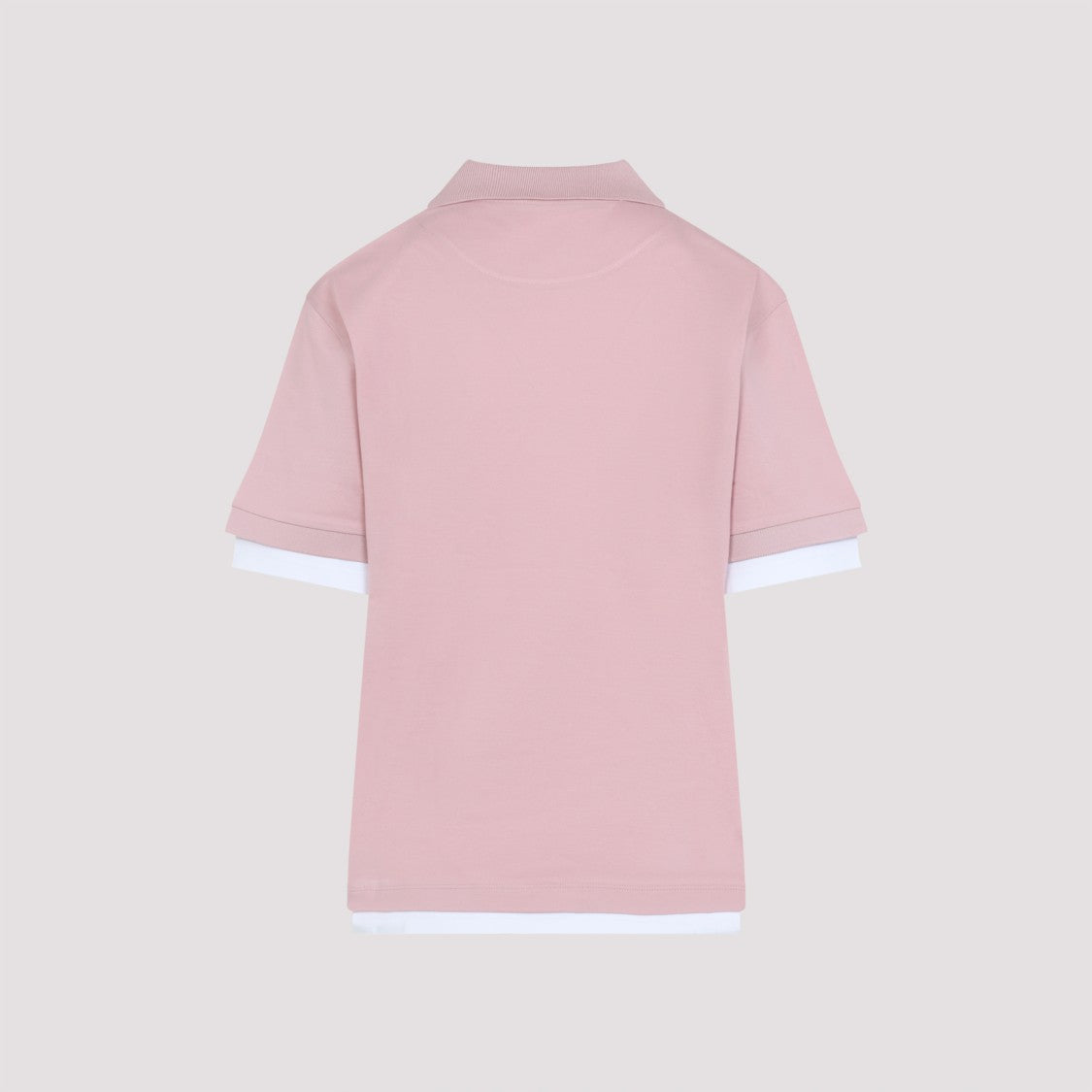 Prada Classic Polo T-Shirt With Contrasting Trim