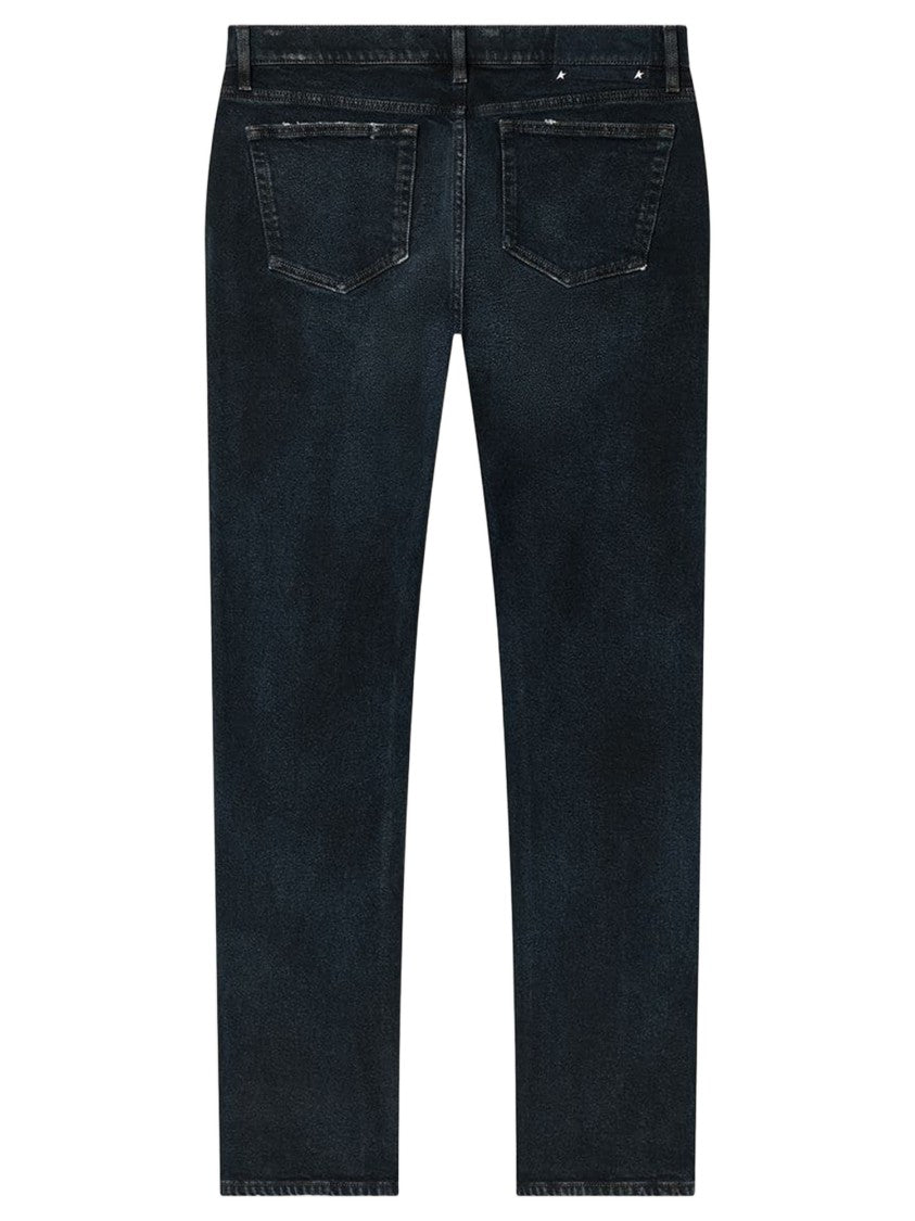 Golden Goose Slim Fit Stretch Cotton Jeans
