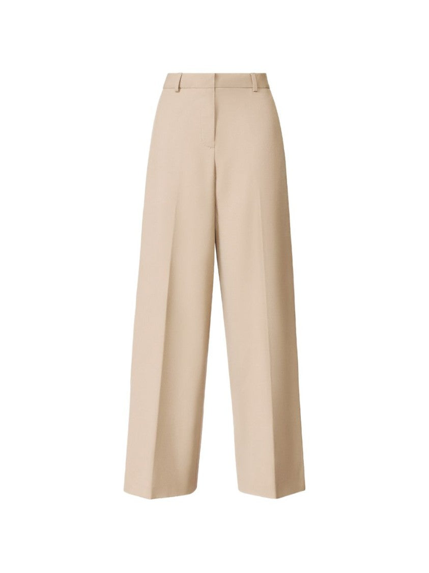Fabiana Filippi Black Wide-Leg High Waist Trousers