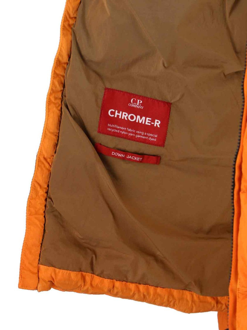 C.P. Company Quilted Puffer Jacket – Orange