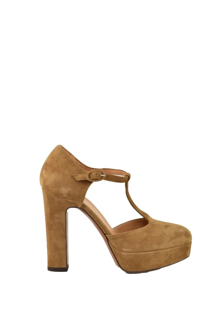 Relac Leather Shoes - Beige