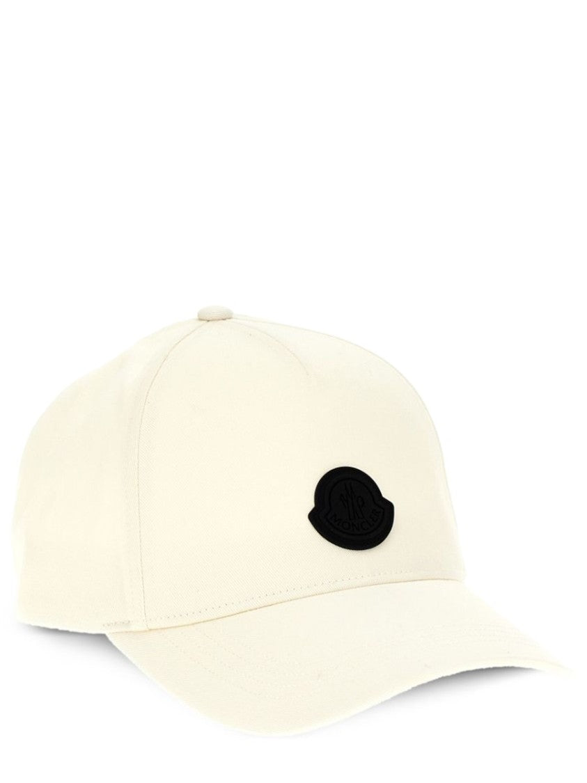 Moncler Baseball Cap With Structured Crown And Adjustable Strap