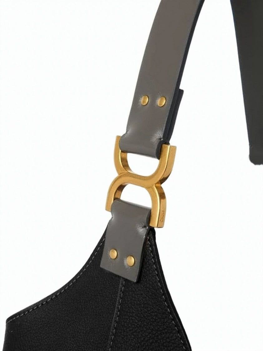 Chloé Textured Calf Leather Shoulder Bag