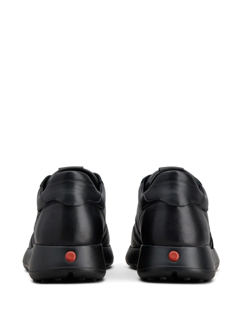 Tod's Black Leather Trainers With Cushioned Sole