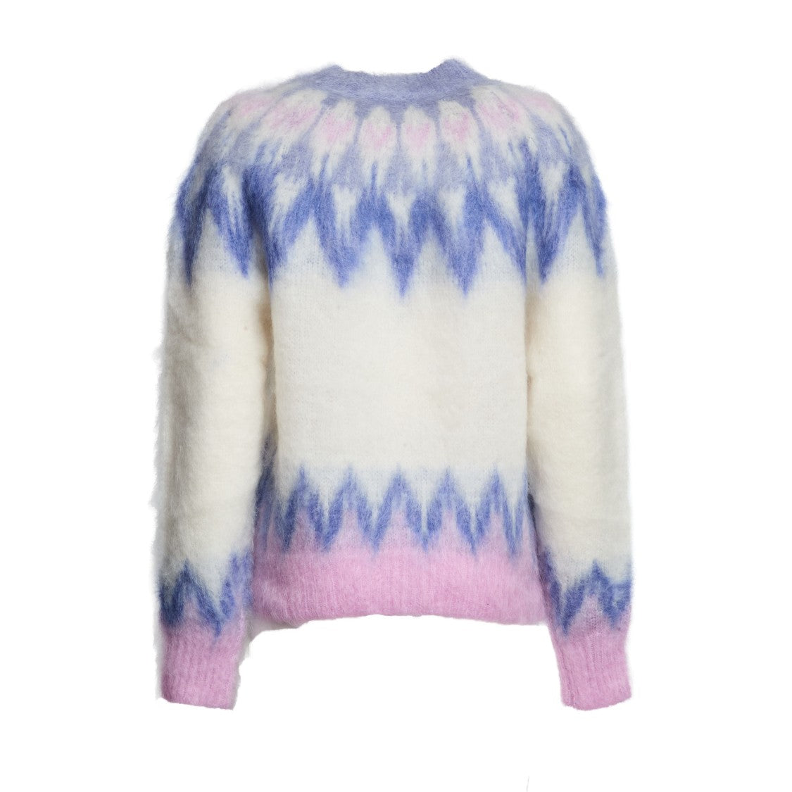 Isabel Marant Natania Fair Isle Mohair Sweater