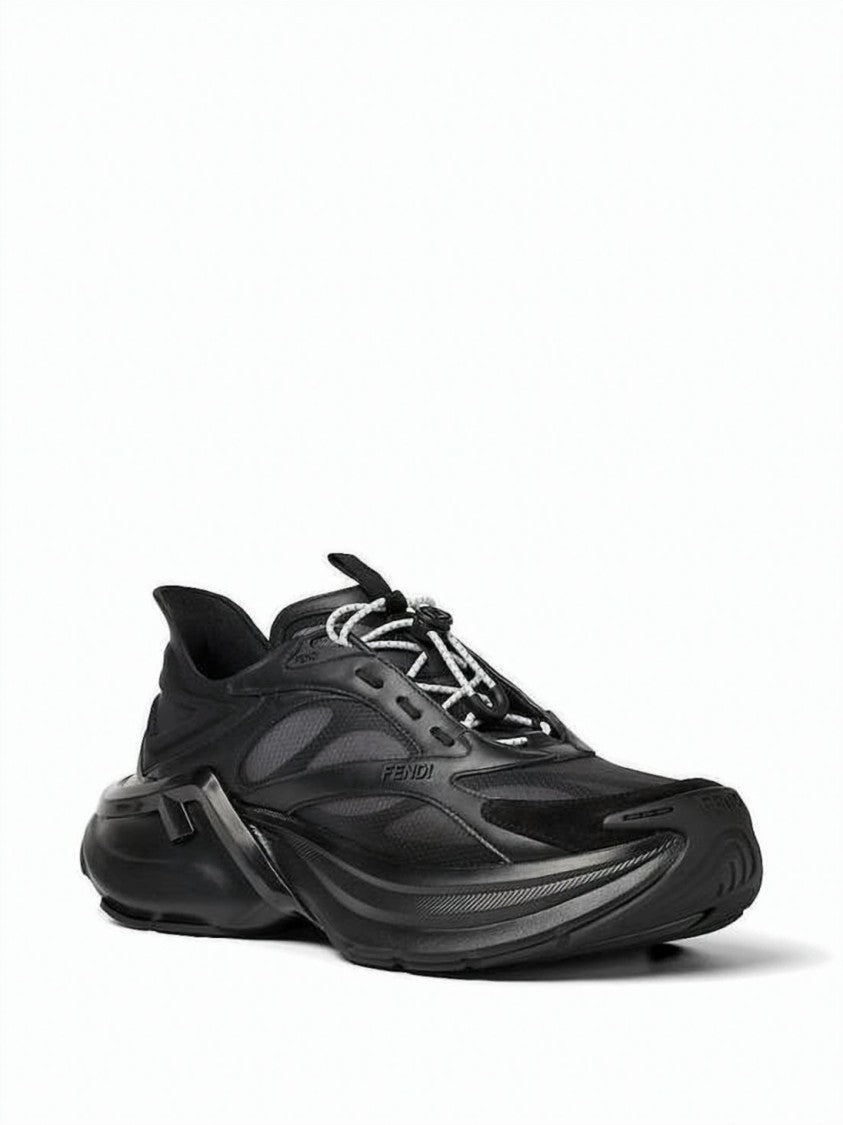 Fendi Futuristic Sculpted Sole Sneakers