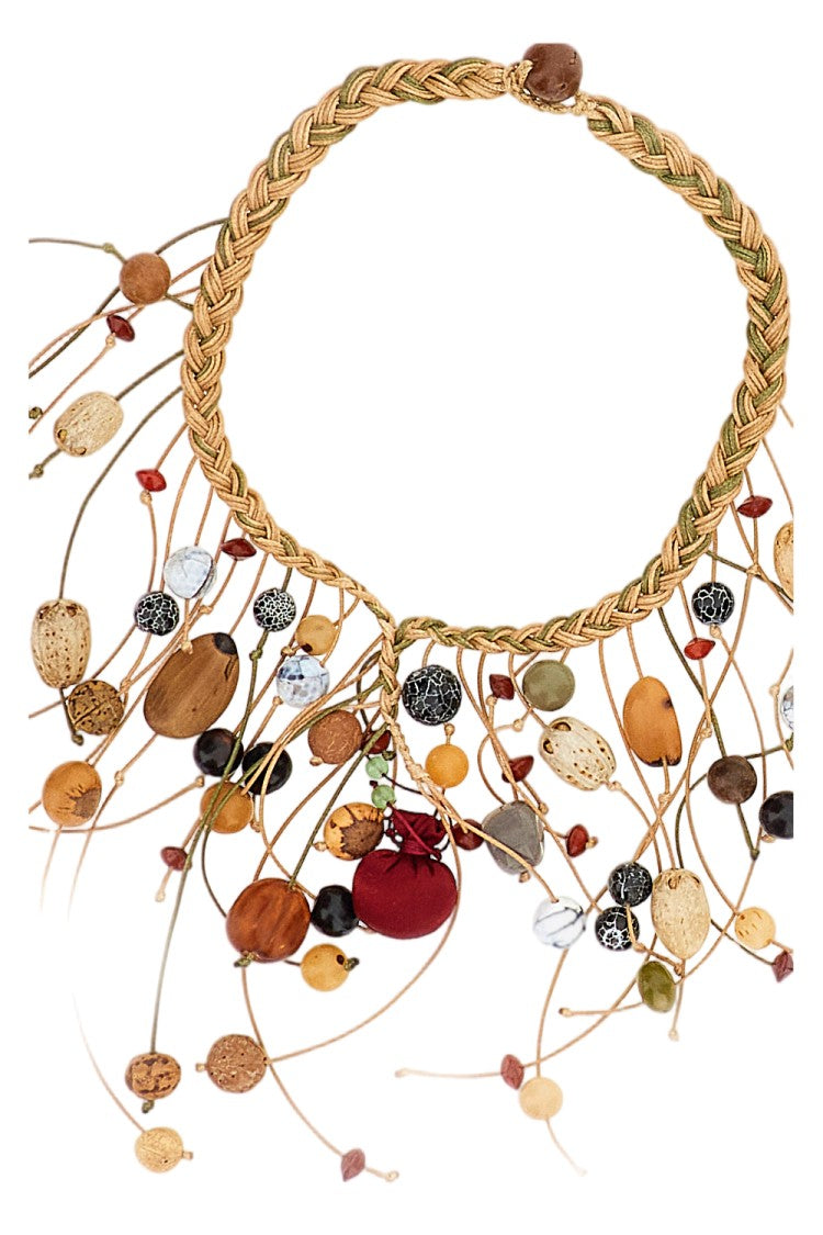 Hui Nature-Inspired Artisan Pendant Necklace