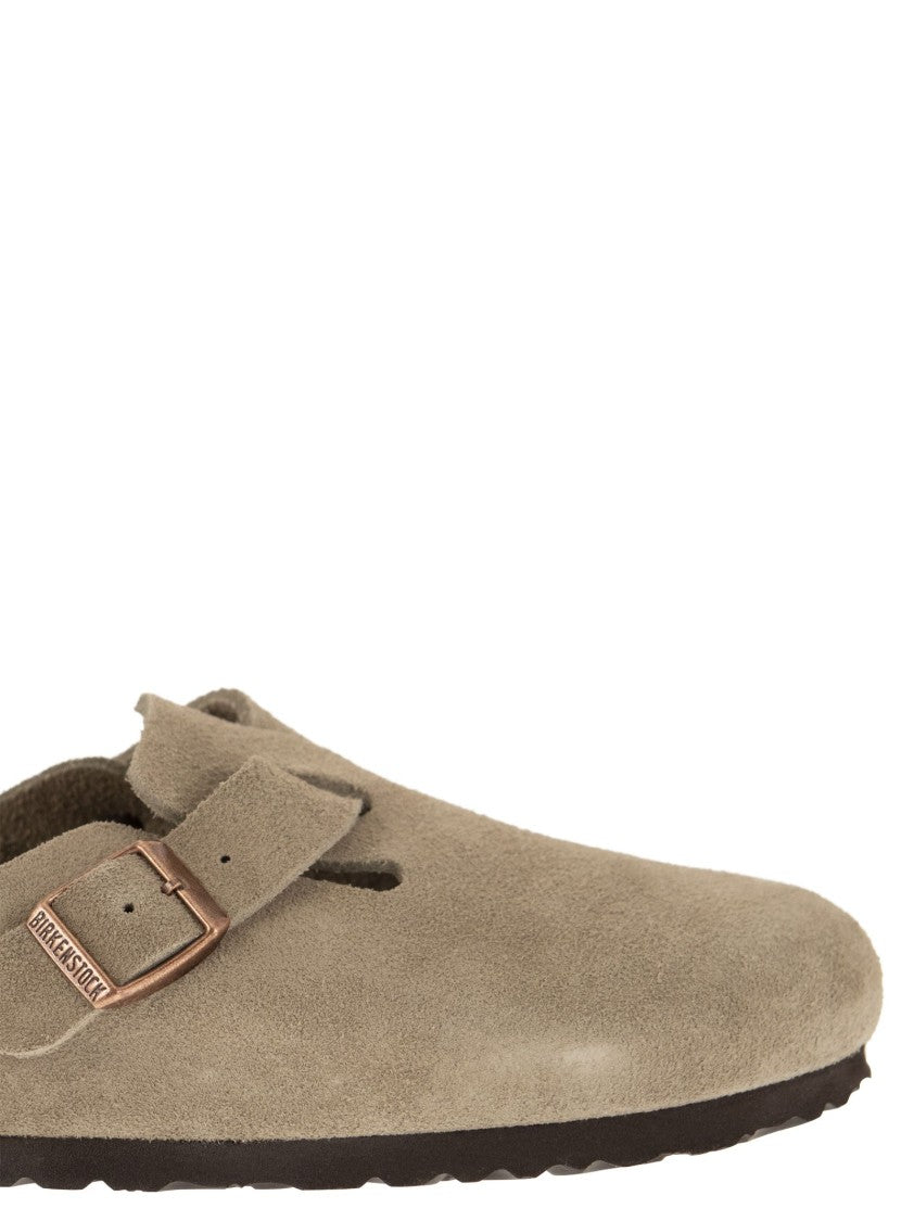 Birkenstock Boston - Suede Sabot