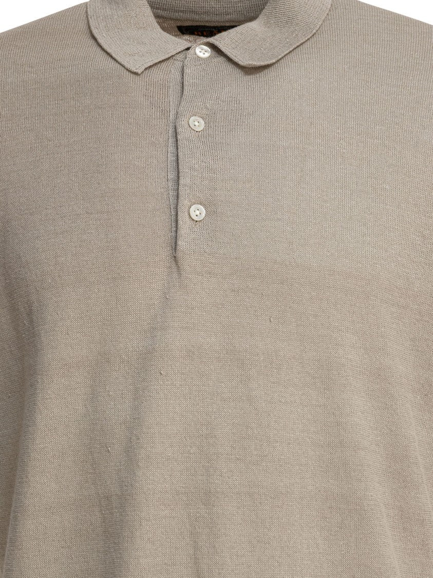 Beams Plus Hemp Polo Shirt