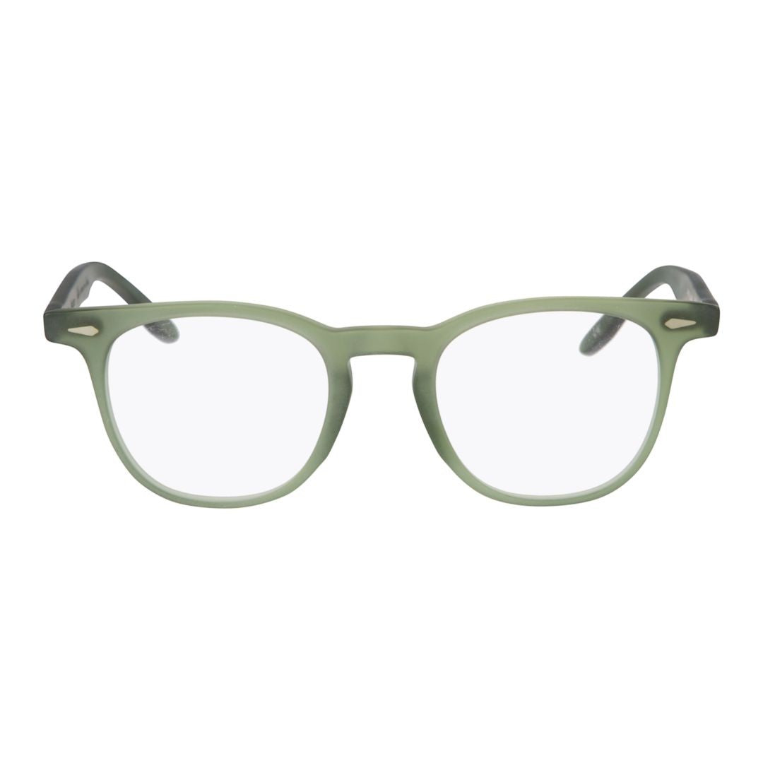 Kador Klark Gradient Olive Green Rounded Frame Sunglasses