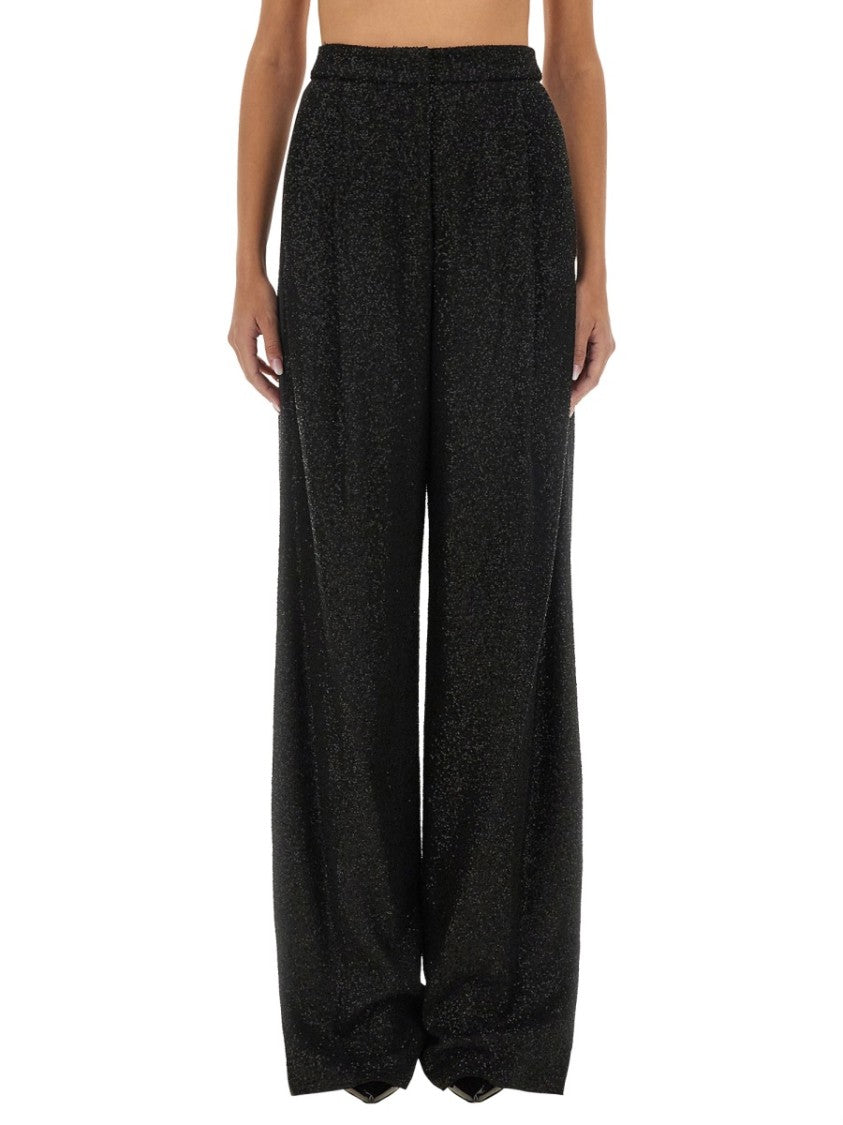 Max Mara Tailored Regular Fit Navigli Pants With Smooth Texture