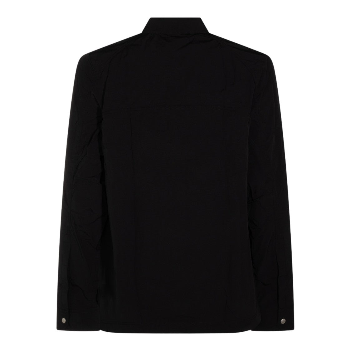 Thom Krom Black Shirt With Classic Collar And Tailored Fit