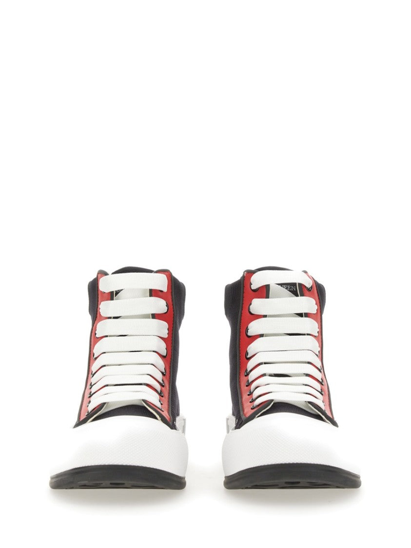 Alexander Mcqueen Sneaker With Logo