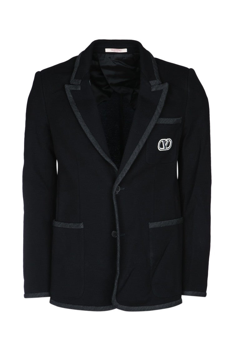 Valentino Garavani Tailored Jacket With Notched Lapel