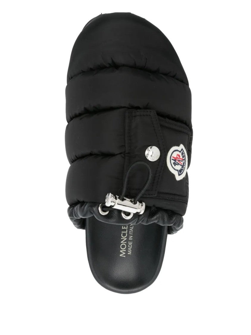 Moncler Padded Quilted Mon Pocket Slippers