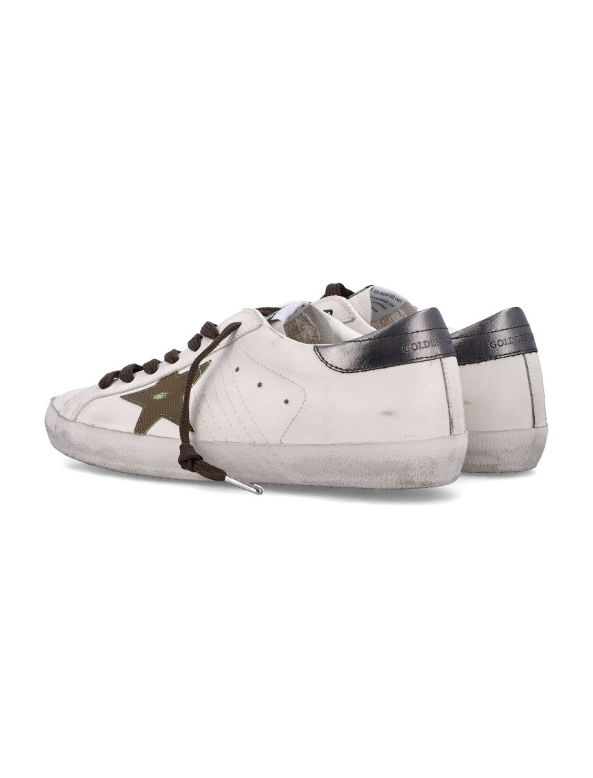 Golden Goose Vintage-Inspired Low-Top Sneakers