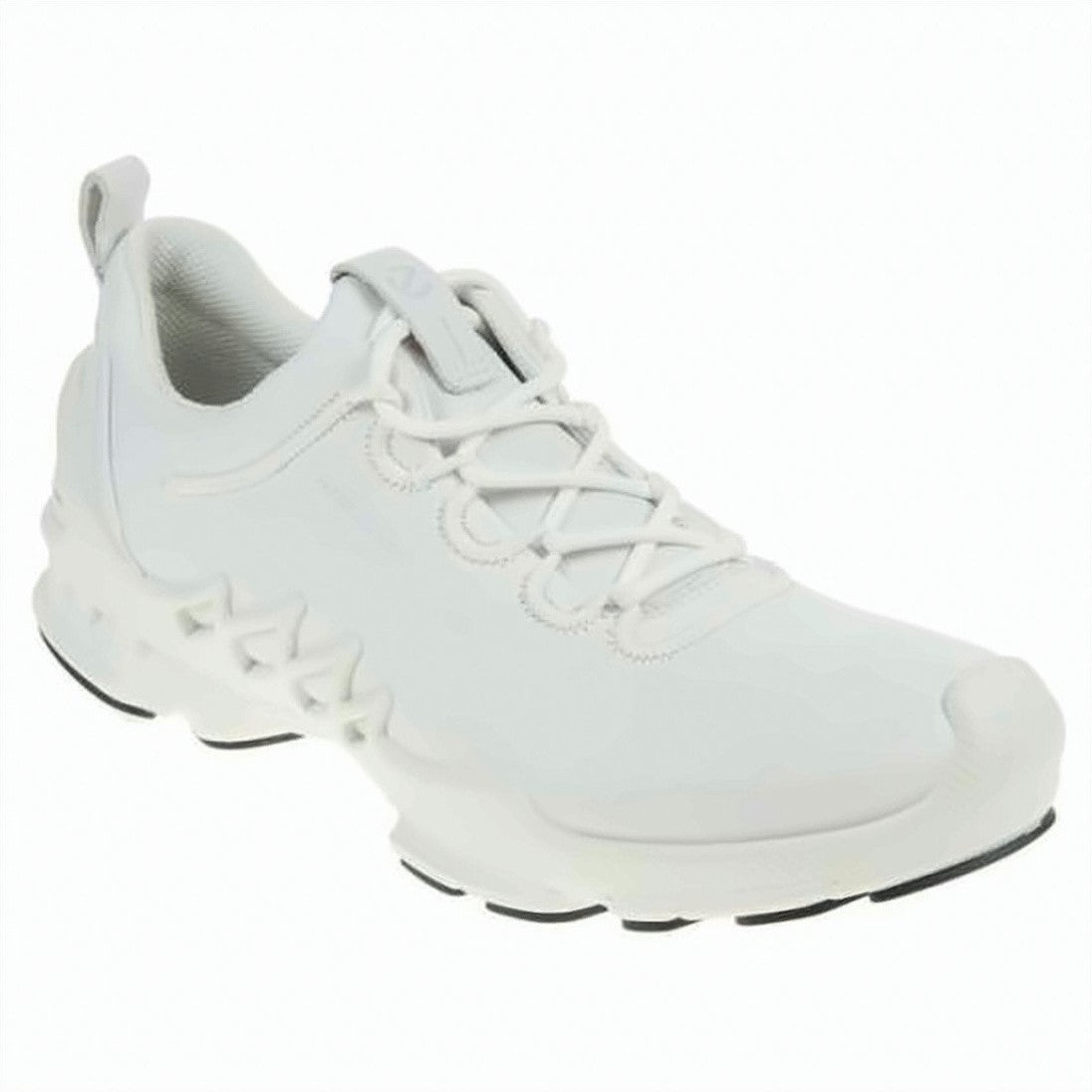 Ecco Black Smooth Cowhide Leather Minimalist Sneakers